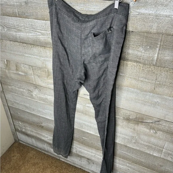 Prana grey loose lounge work from home pants small - Picture 3 of 3